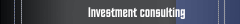 Investment consulting
